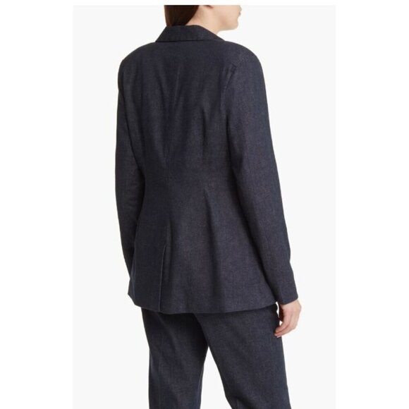 NWT Treasure & Bond Denim Jacket 2X Blazer Single Breasted Pockets Capsule - Picture 2 of 12